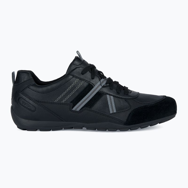 Geox Ravex black/anthracite shoes 8