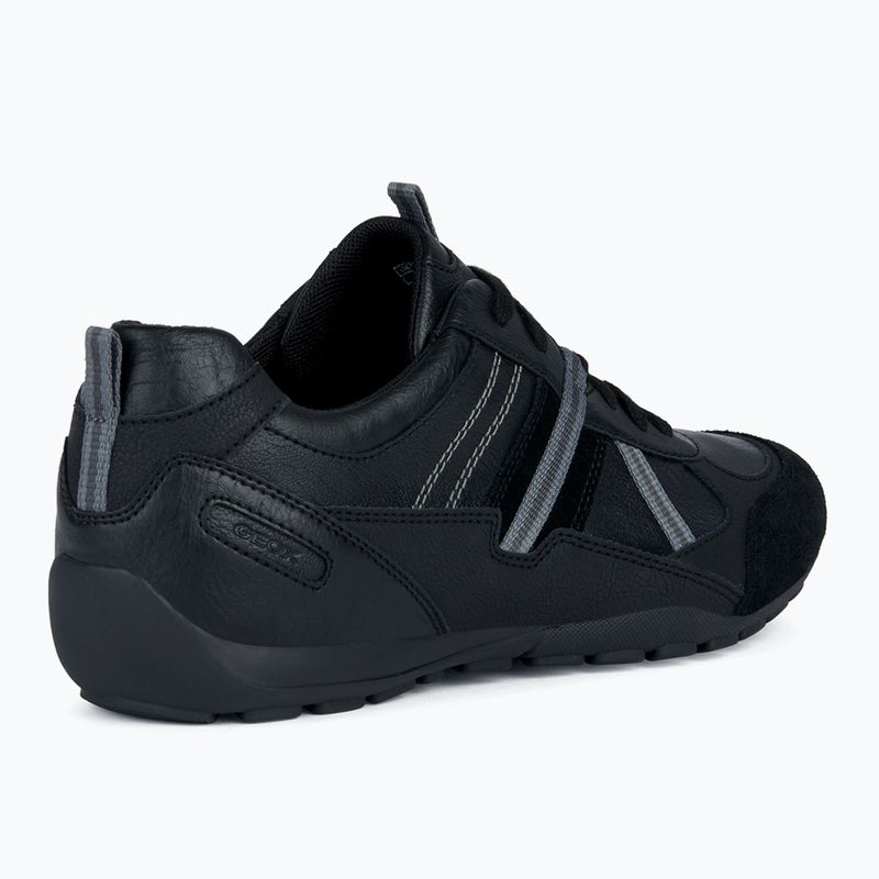 Geox Ravex black/anthracite shoes 10