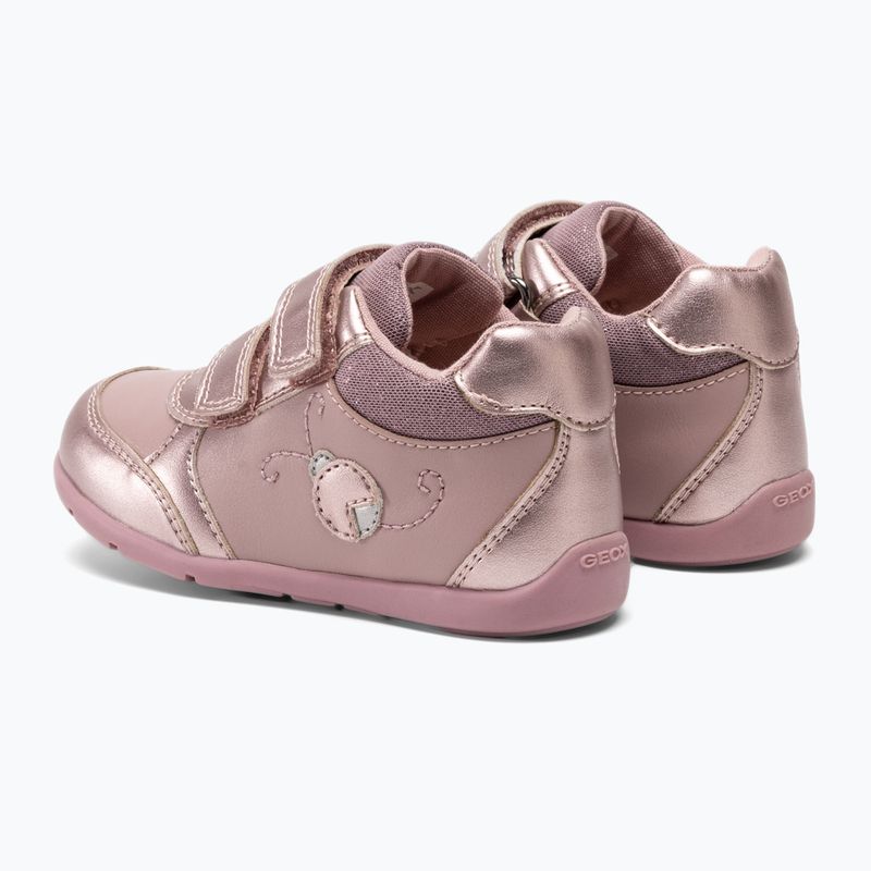 Geox Elthan rose/silver children's shoes 3