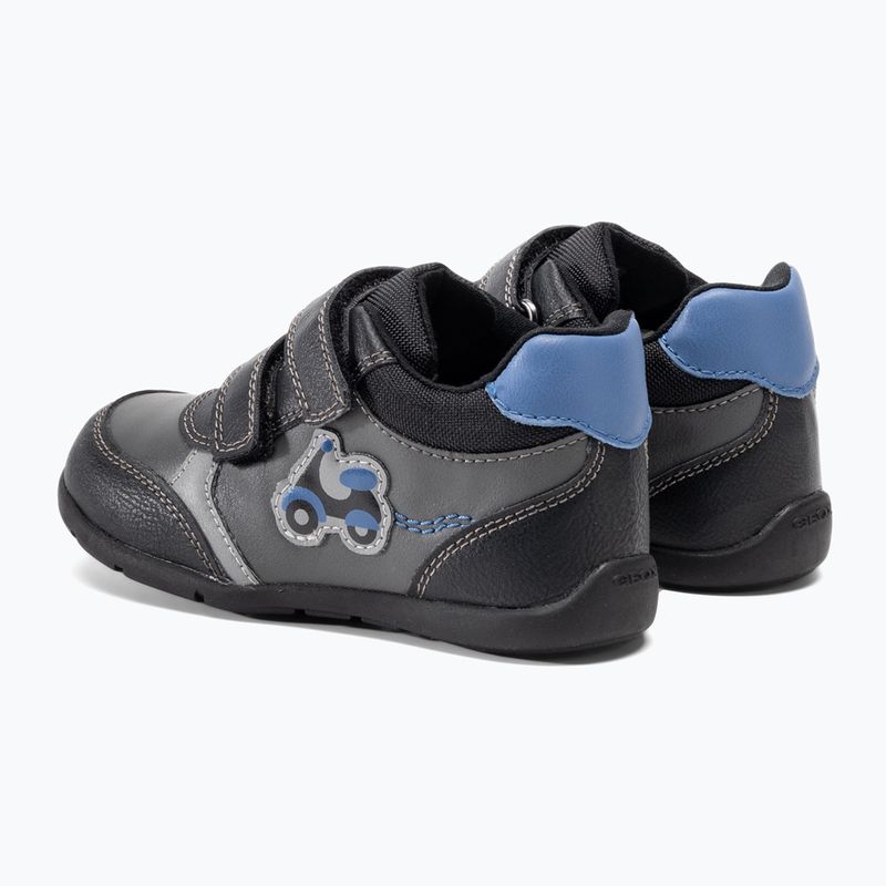 Geox Elthan black children's shoes 3