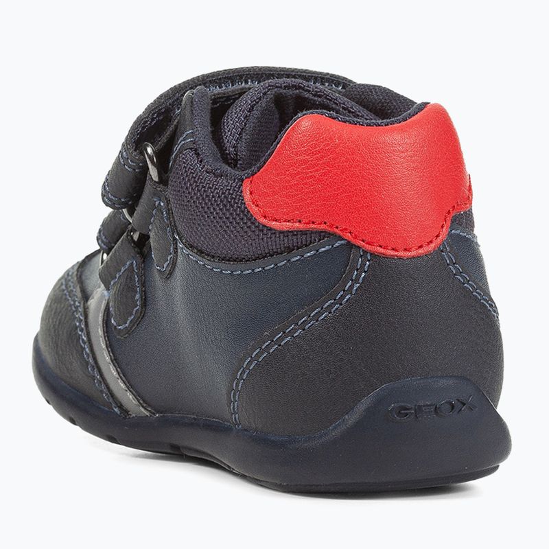 Geox Elthan navy/red children's shoes 9