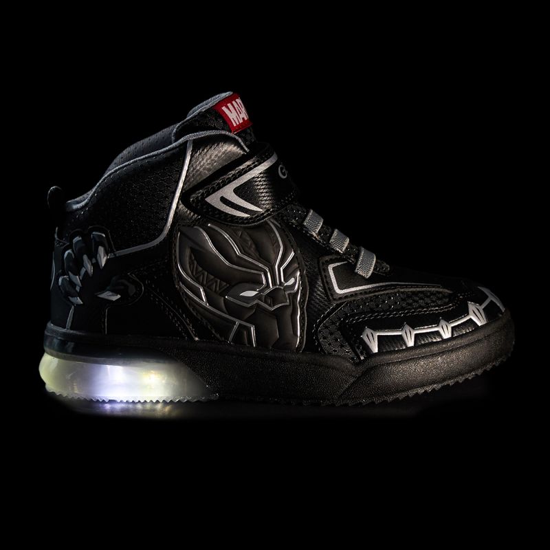 Geox Grayjay children's shoes black / silver 8