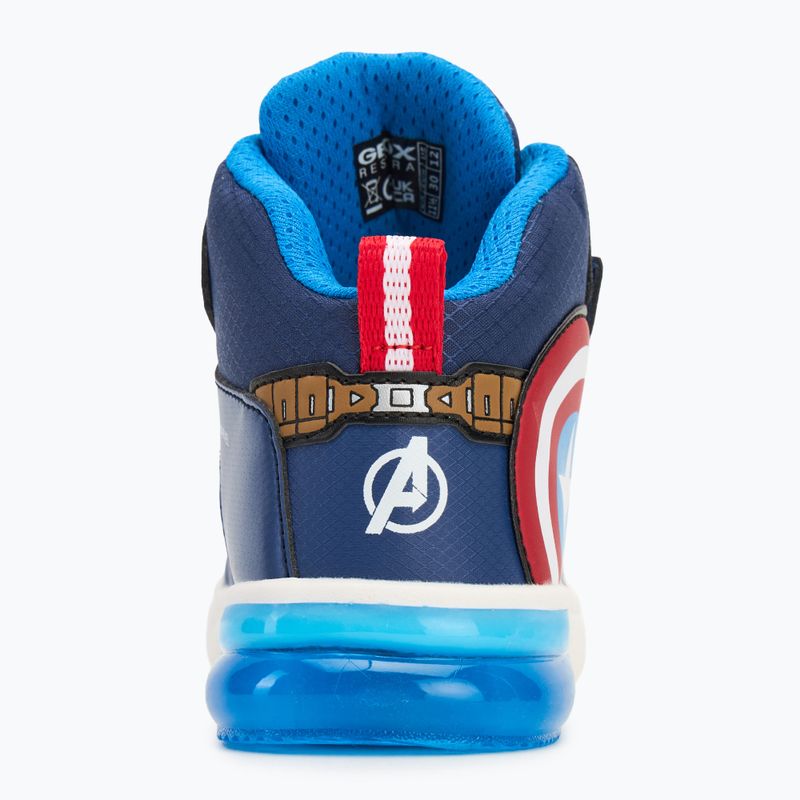 Geox Grayjay ocean blue/red children's shoes 6