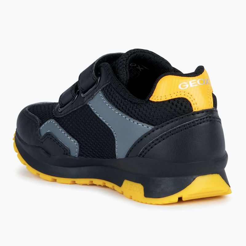 Geox Pavel black/gold children's shoes 9