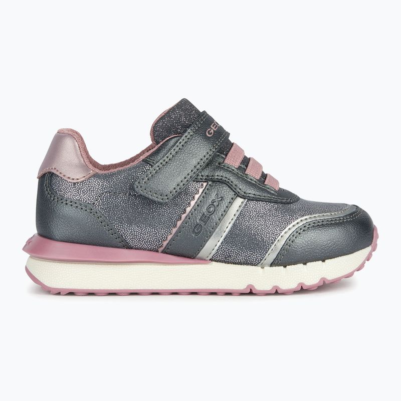 Geox Fastics grey/old rose children's shoes 8