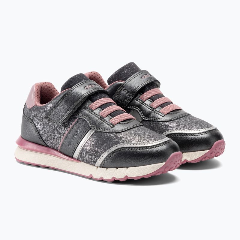 Geox Fastics grey/old rose children's shoes 4