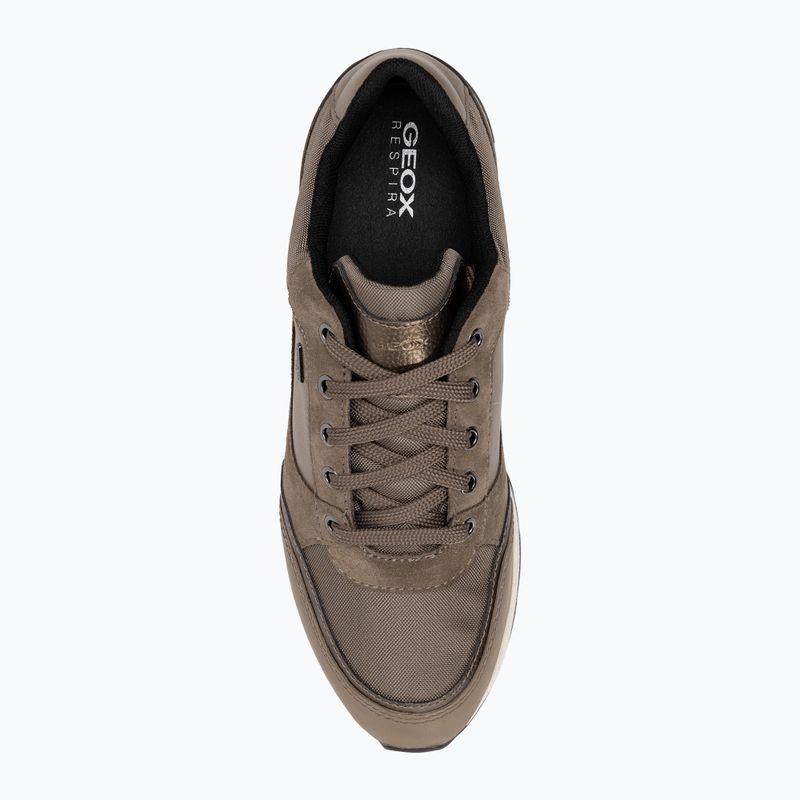 Geox New Aneko ABX metallic gold women's shoes 6