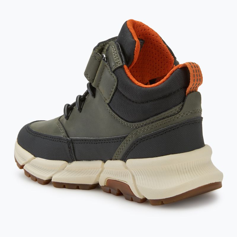 Geox Flexyper Plus military/orange junior shoes 3