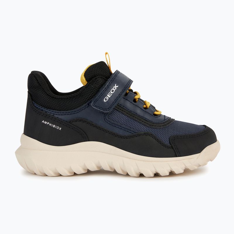 Geox Simbyos Abx navy/gold junior shoes 8