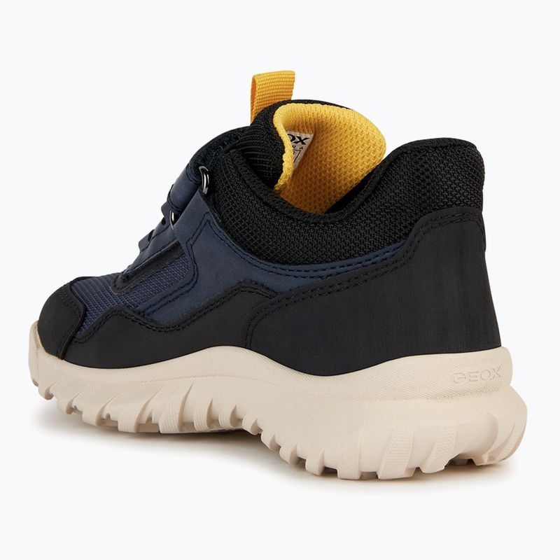 Geox Simbyos Abx navy/gold junior shoes 9