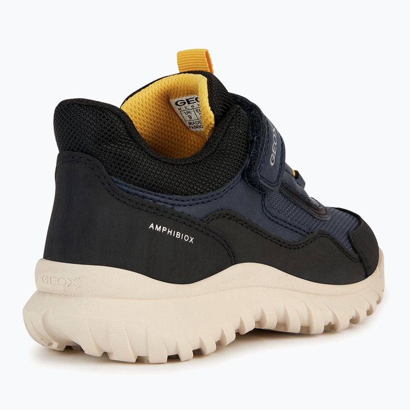 Geox Simbyos Abx navy/gold junior shoes 10