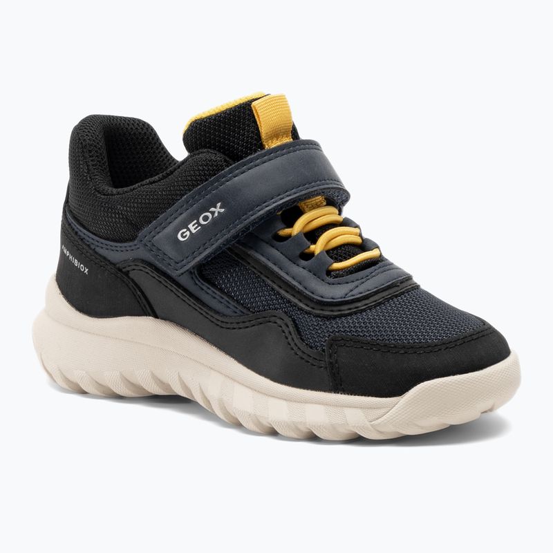 Geox Simbyos Abx navy/gold junior shoes