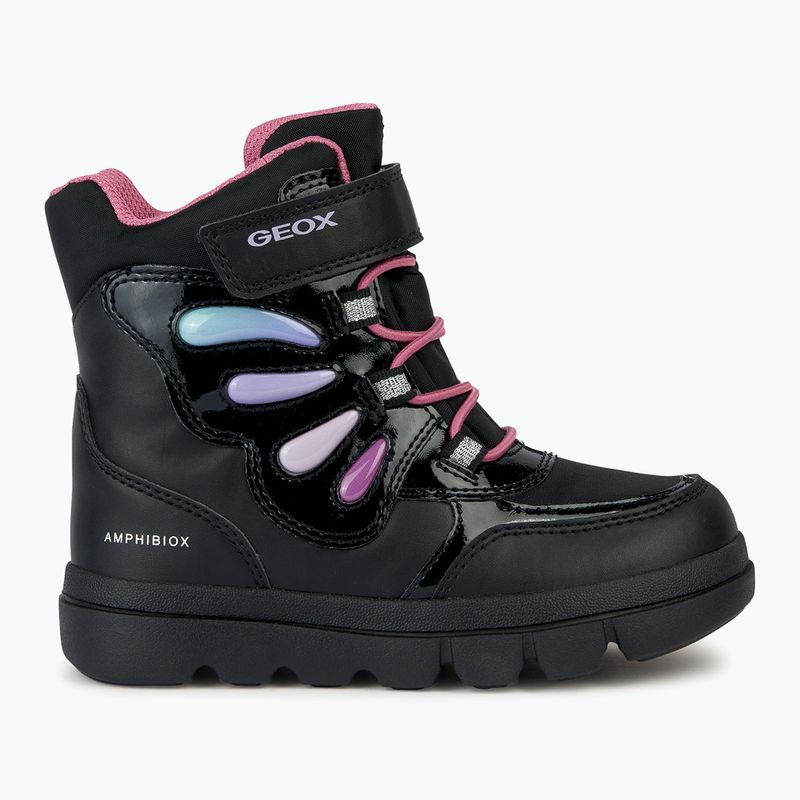 Geox Willaboom B A black / multicolor children's snow boots 2