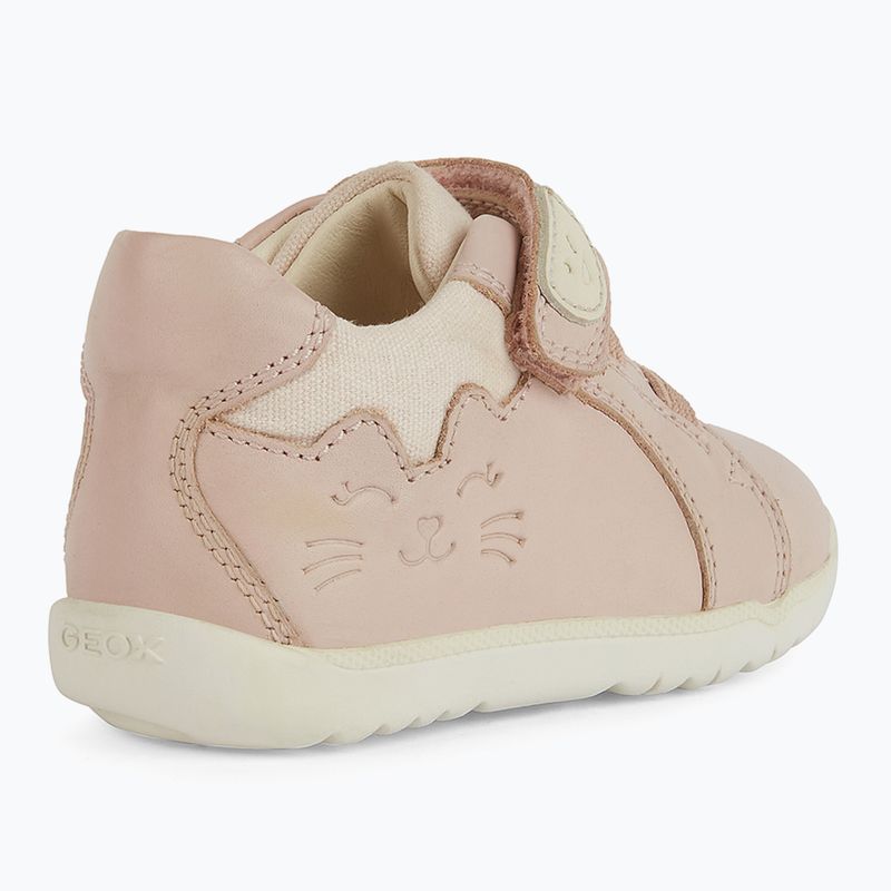 Geox Macchia rose / ivory children's shoes 4