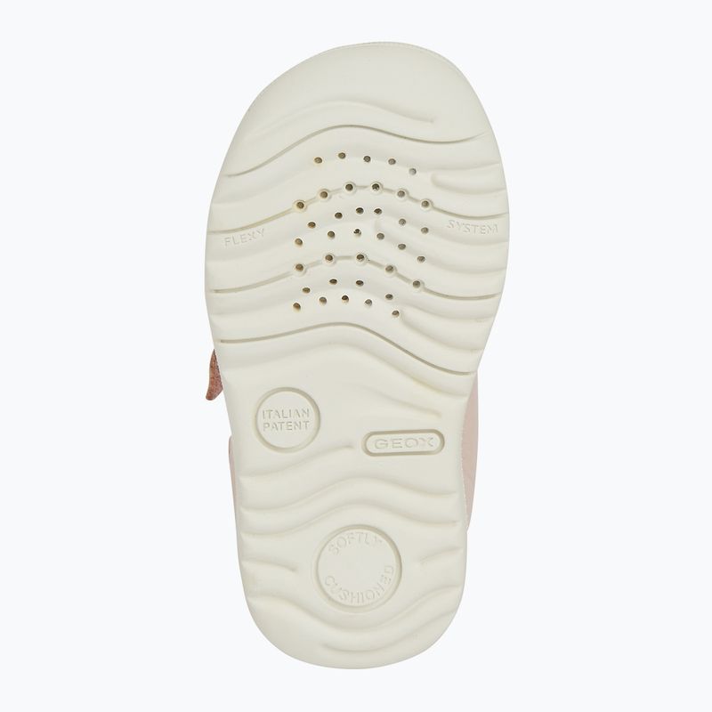 Geox Macchia rose / ivory children's shoes 6
