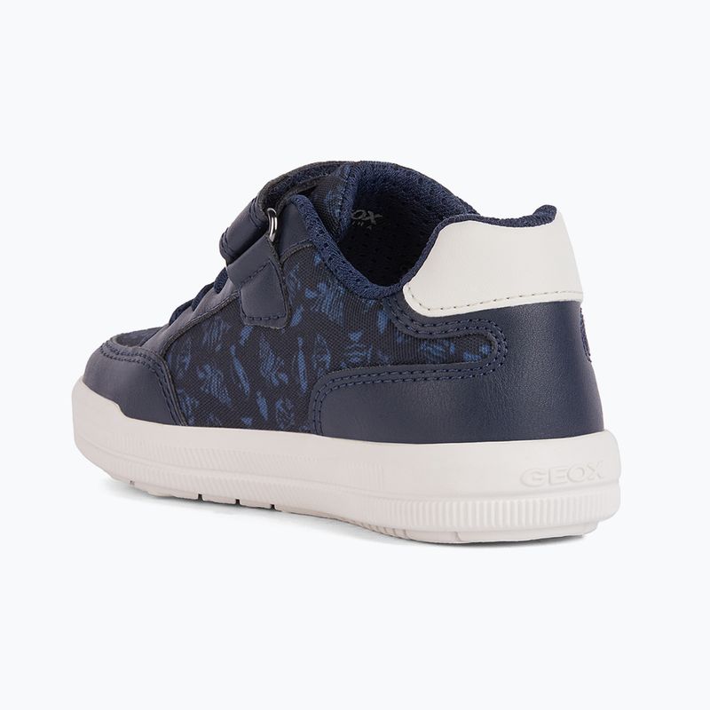Geox Arzach ocean blue/steep white junior shoes 10