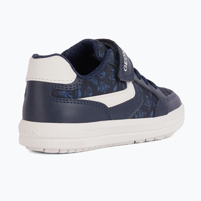 Geox Arzach ocean blue/steep white junior shoes 11