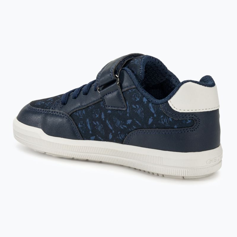Geox Arzach ocean blue/steep white junior shoes 3