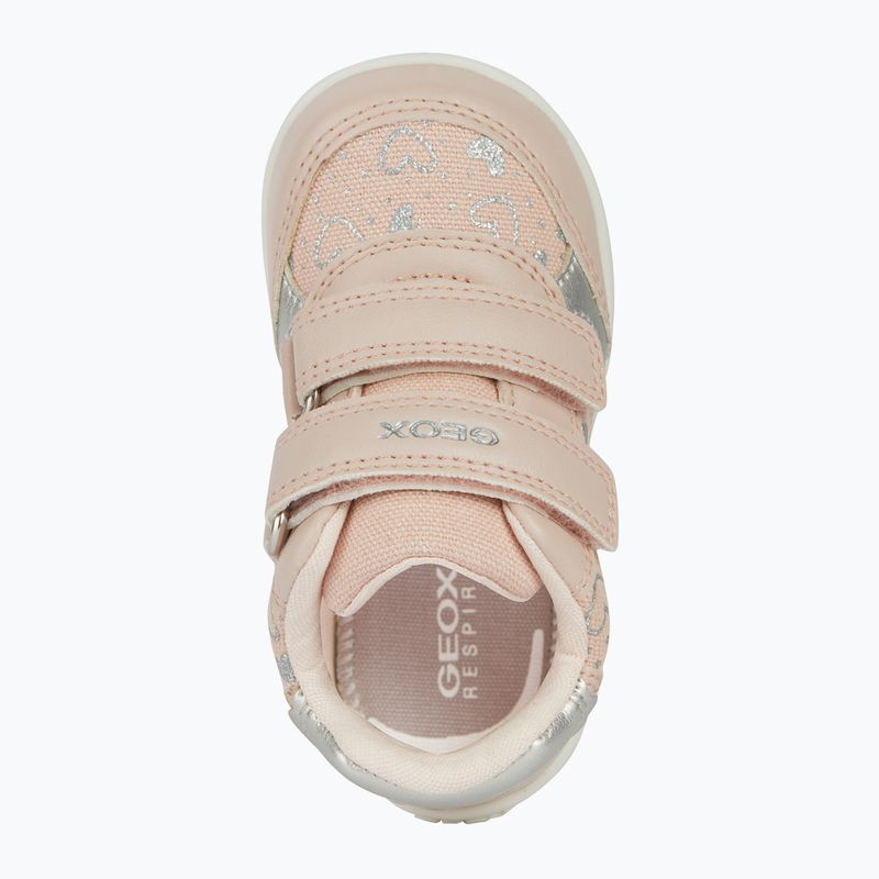 Geox Elthan rose / silver children's shoes 12
