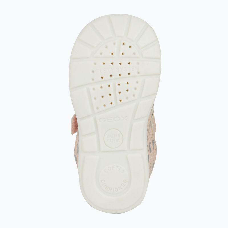 Geox Elthan rose / silver children's shoes 13