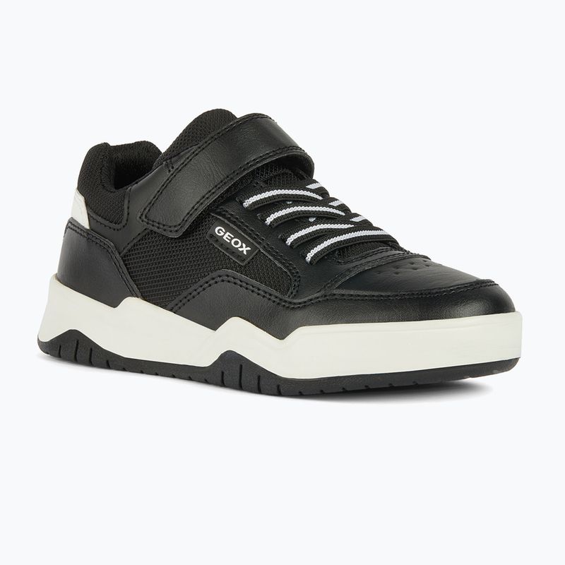 Geox Perth black/white junior shoes 8