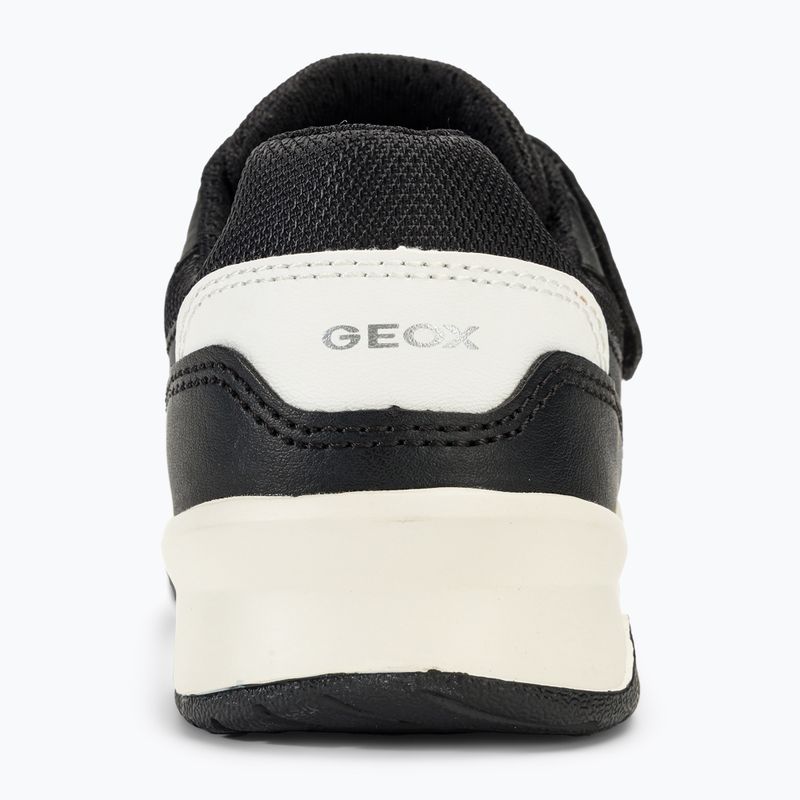 Geox Perth black/white junior shoes 6