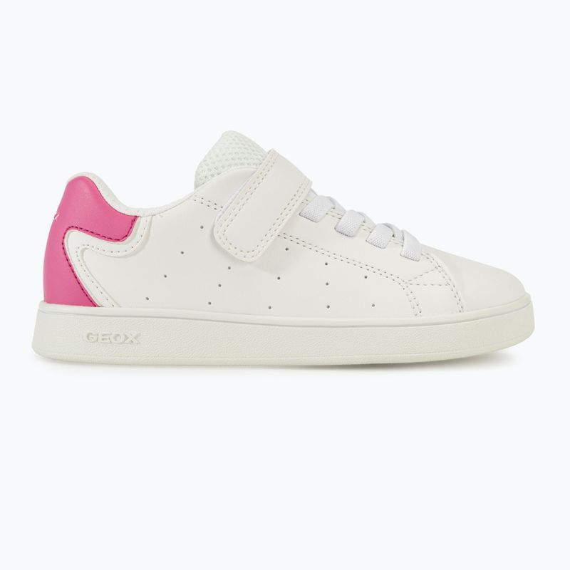 Geox Eclyper white/fuchsia junior shoes 2