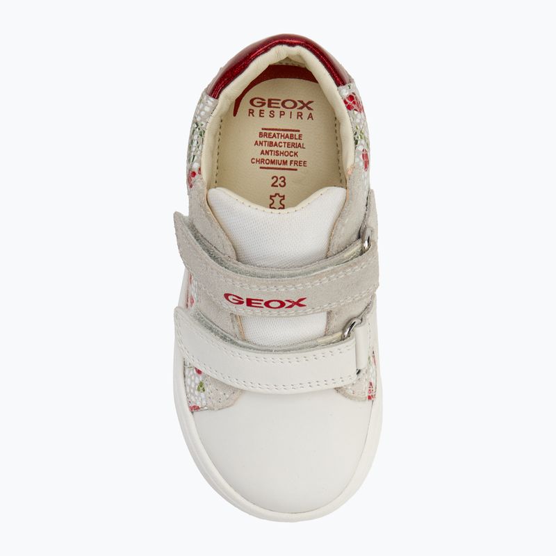 Geox Biglia children's shoes white / red 5