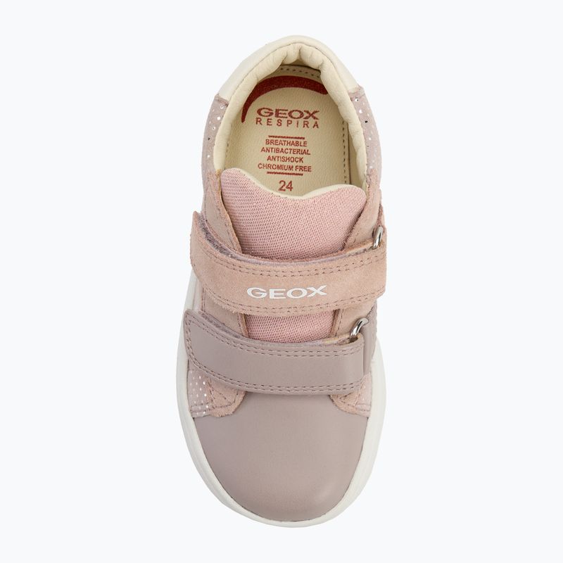 Geox Biglia children's shoes light rose / white 5