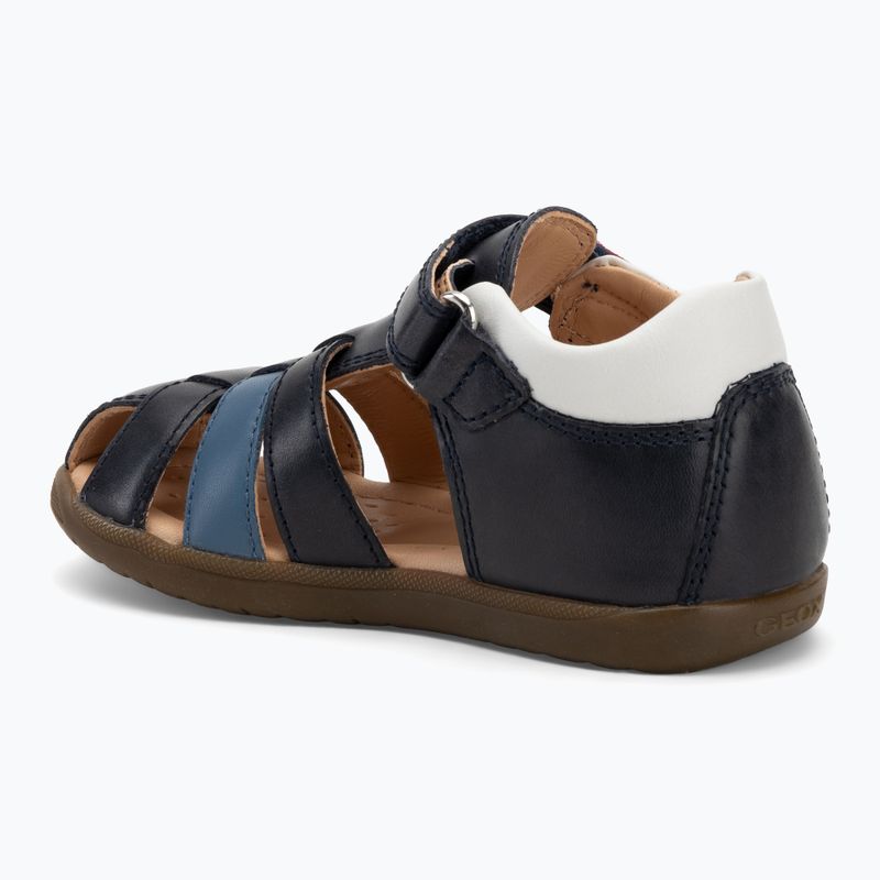 Children's sandals Geox Macchia navy/light blue 3