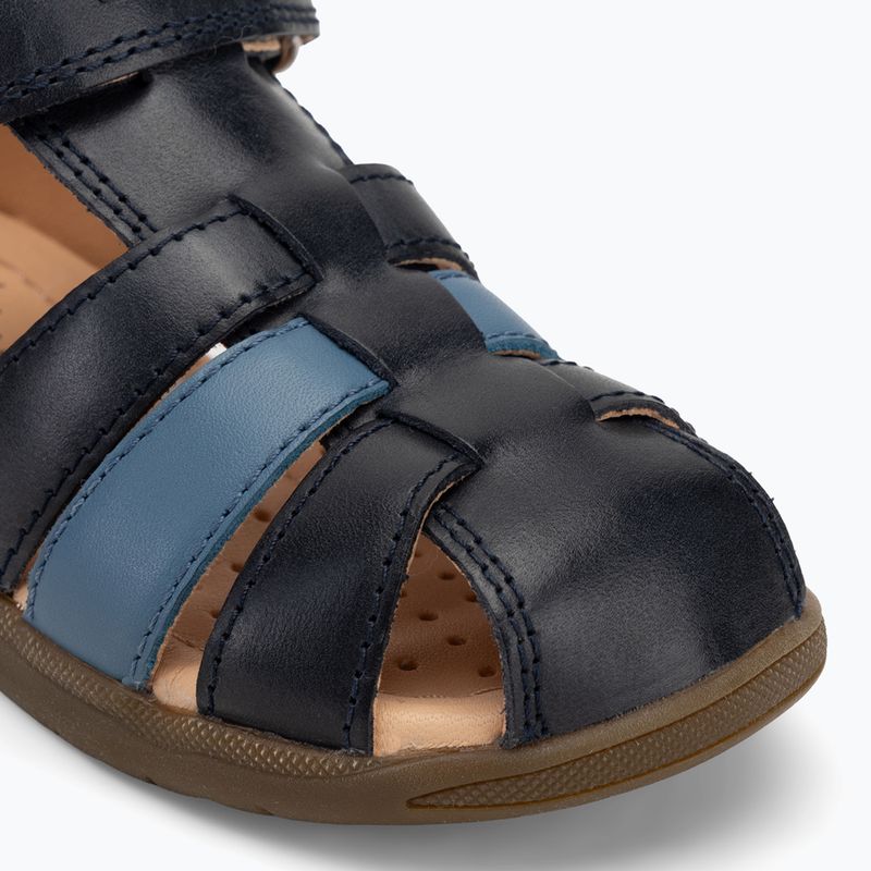 Children's sandals Geox Macchia navy/light blue 7