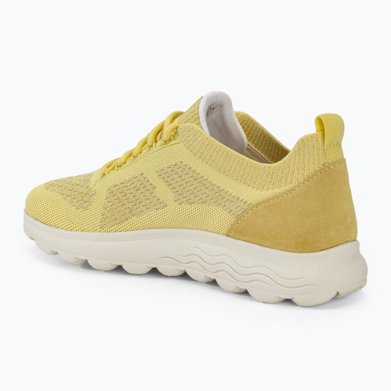 Geox Spherica women's shoes light yellow 4