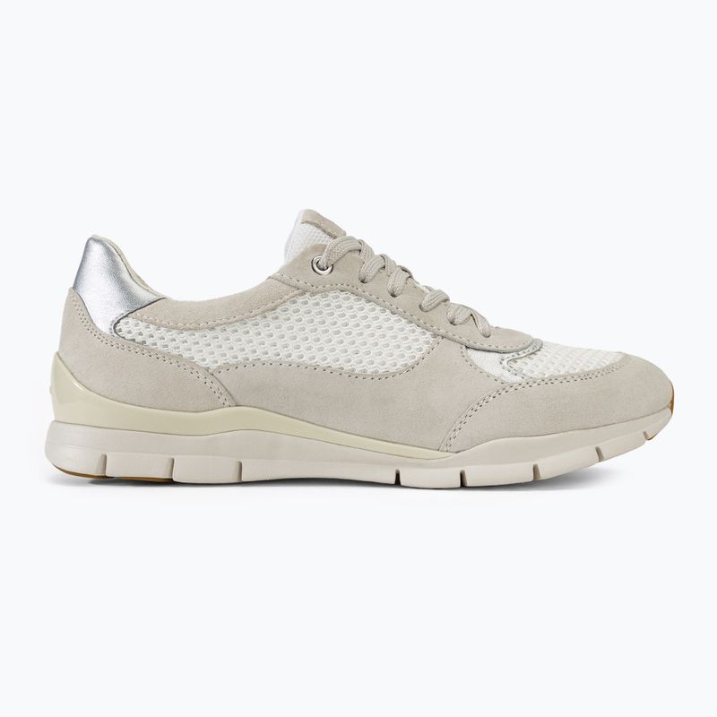 Geox women's shoes Sukie off white/white 3
