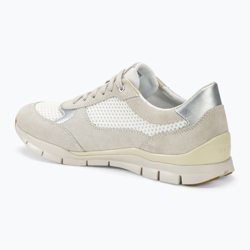 Geox women's shoes Sukie off white/white 4