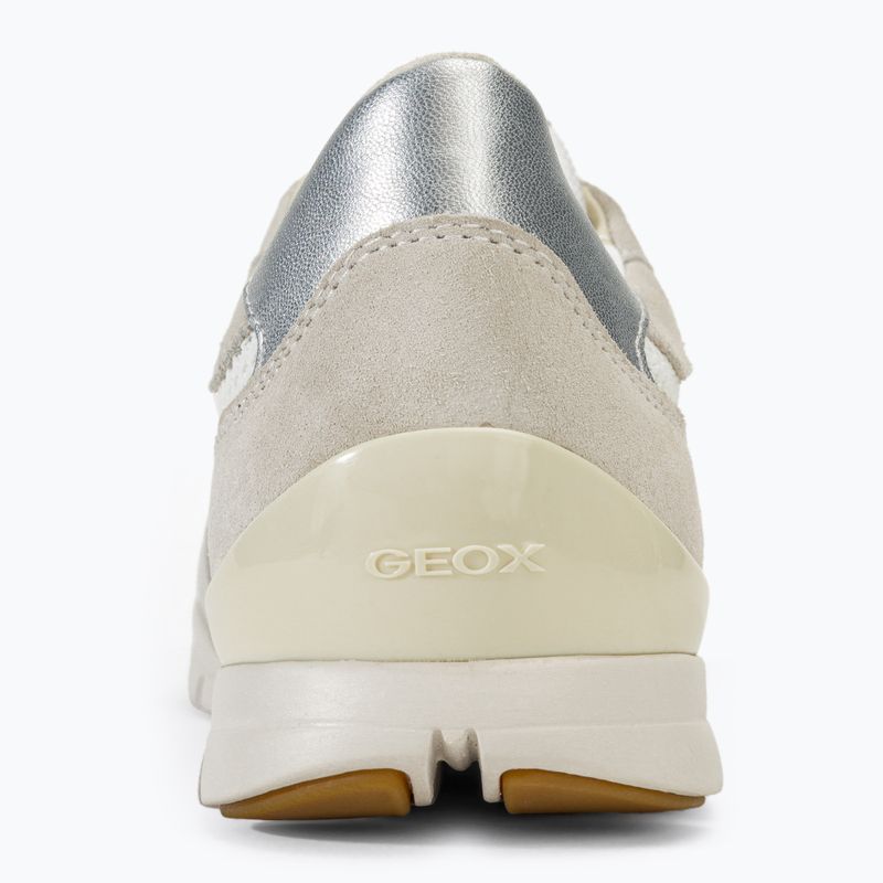 Geox women's shoes Sukie off white/white 7