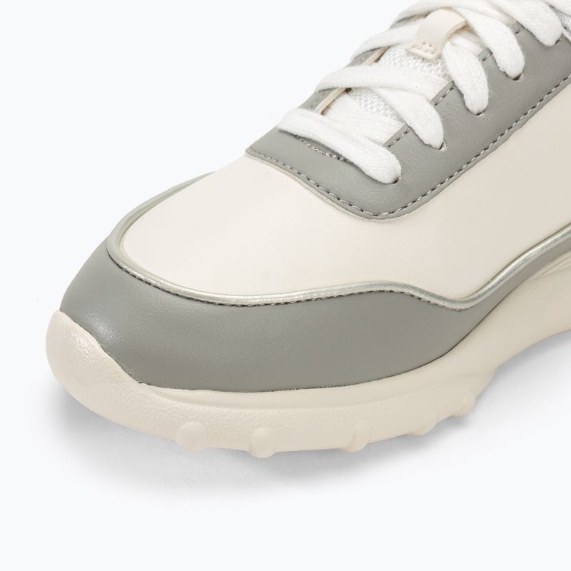 Geox women's shoes Alleniee grey/optic white 8
