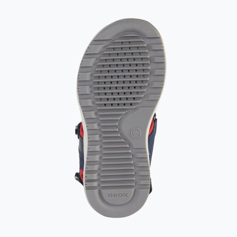 Geox Alben ocean blue/red junior sandals 12