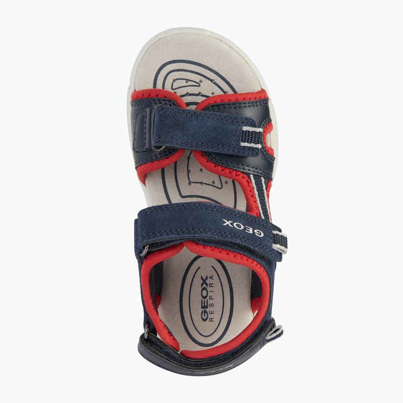 Geox Alben ocean blue/red junior sandals 13