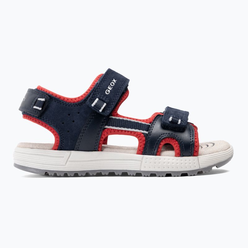 Geox Alben ocean blue/red junior sandals 2