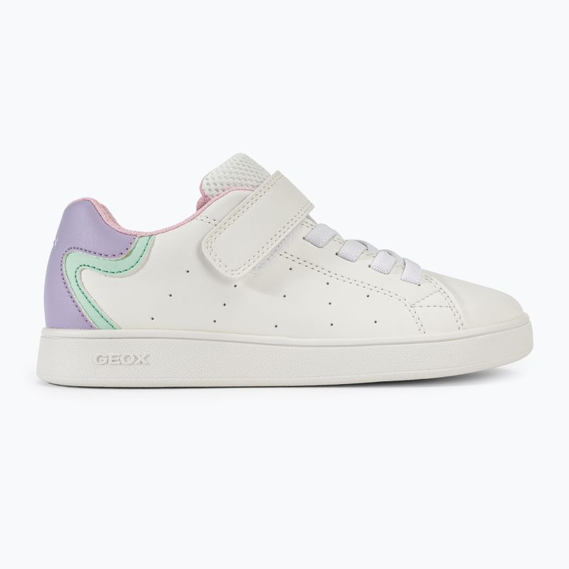 Geox Eclyper white/lilac junior shoes 2