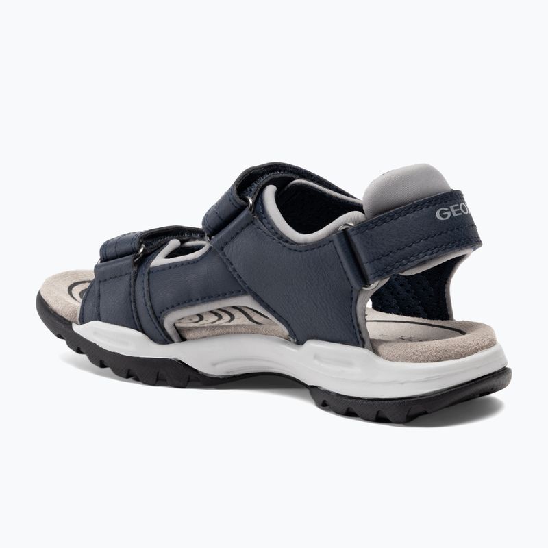 Geox Borealis ocean blue/gold junior sandals 3