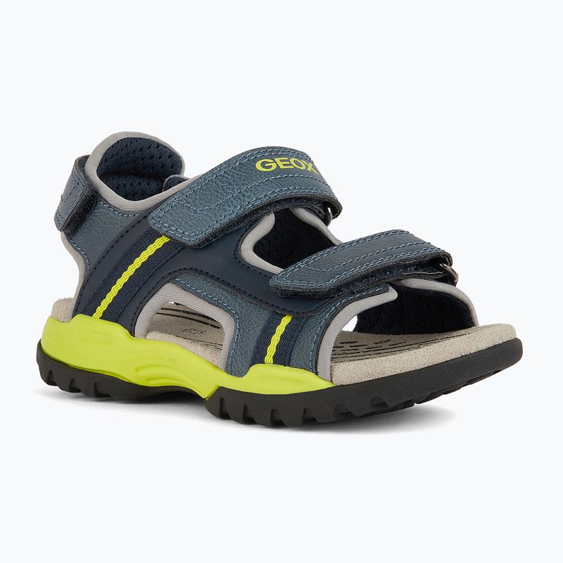 Geox Borealis avio/lime junior sandals 8