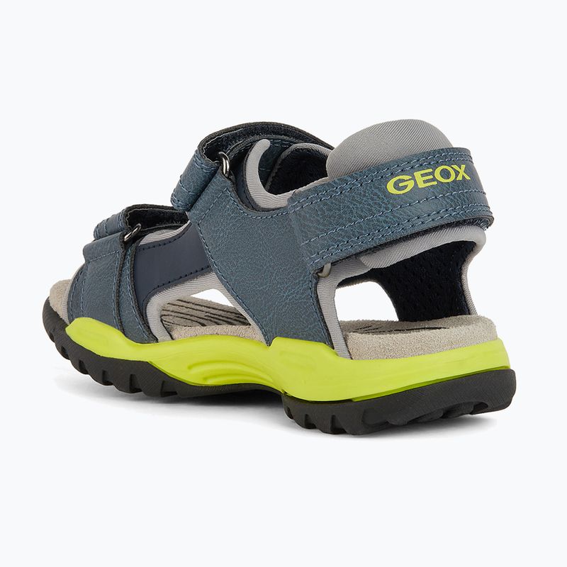 Geox Borealis avio/lime junior sandals 10