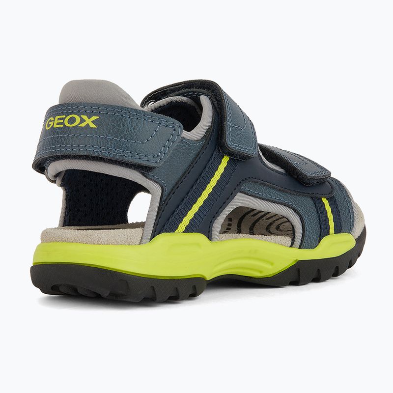 Geox Borealis avio/lime junior sandals 11