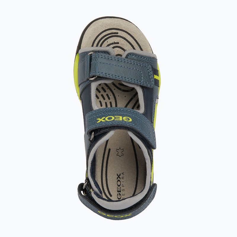 Geox Borealis avio/lime junior sandals 13