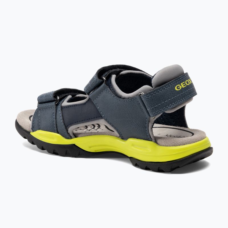 Geox Borealis avio/lime junior sandals 3