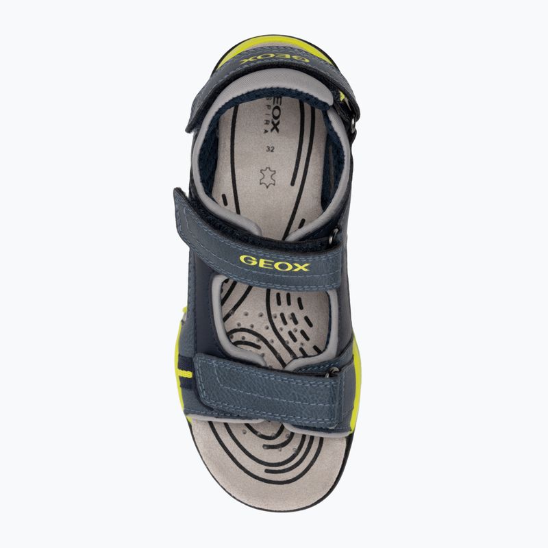 Geox Borealis avio/lime junior sandals 5