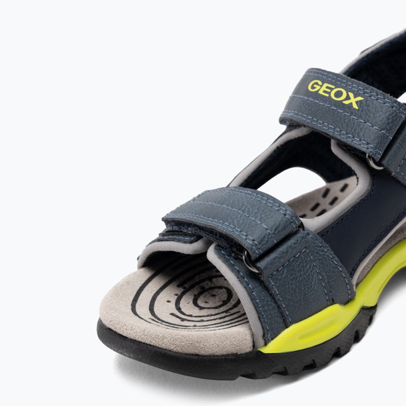 Geox Borealis avio/lime junior sandals 7