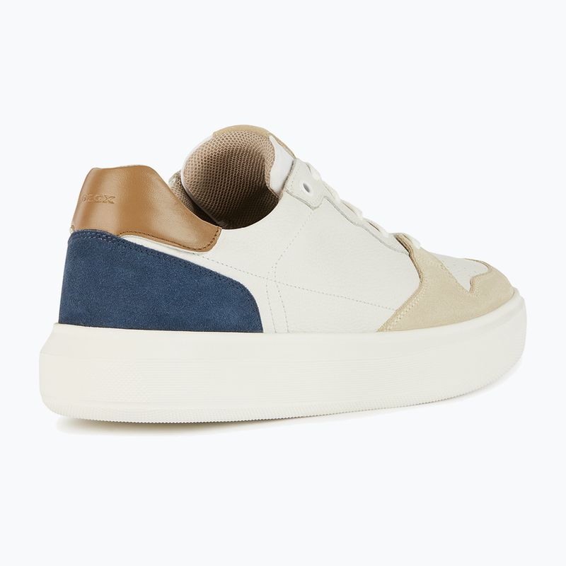Geox Deiven white/avio men's shoes 10
