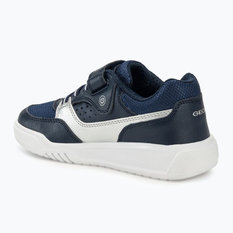 Geox Illuminus ocean blue/silver junior shoes 3